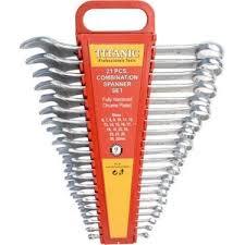 21 parça kombine anahtar seti