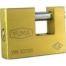 Yuma kayar milli asma kilit 90mm