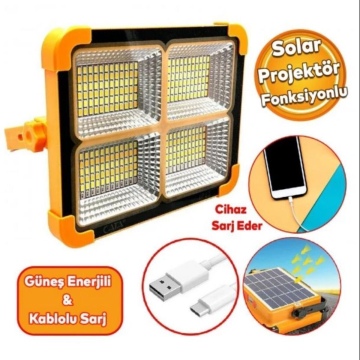 Solar led projektör 